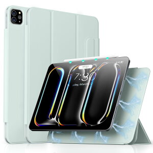 Aoub iPad Pro 11 C` P[X 5 2024 p }Olbg Cz Jo[ O܃X^h Pencil Pro/USB-CSΉ Pencil ProCX[dΉ I[gX[v/EFCNΉ CgO[