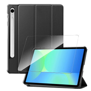 For Galaxy Tab S10 FE/S9 FE P[X tB Zbg X^h Sʕی px LYh~ y ^ubg ㎿PUU[ ^ubgpANZT[ Sediven یP[X KXtB iu[j