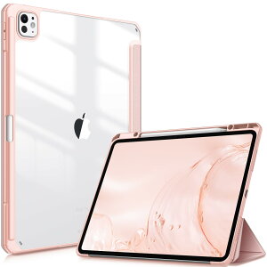 Fintie iPad Pro 13C`(M4) P[X 2024 obNJo[ Apple Pencil [\ Apple Pencil ProCX[dΉ O܃X^h X[v@\ y ^ h~ PUU[ TPUi[YS[