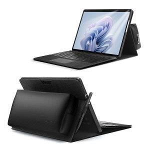Omnpak Microsoft Surface Pro 11 /Surface Pro 10 /Surface Pro 9 P[X, yʕی, Surface ProL[{[hΉ, O\[P[Xt, dqyNbvt