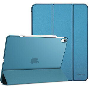 ProCase iPad Air 13C` P[X M3 2025 (A3269 A3271) / M2 2024 (A2898 A2899 A2900) X ϏՌ O܂ X^h X}[gJo[ - eB[