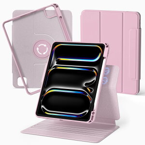 nimin iPad Pro 13C` P[X 2024 (M4)p 360x] }OlbgXz ܂肽 px\ Pencil Ή Ռی ho h y ^P[X(iPad Pro 13C` 2024 (M4),sN)