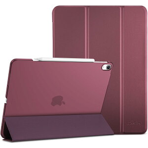 ProCase iPad Air 13C` P[X M3 2025 (A3269 A3271) / M2 2024 (A2898 A2899 A2900) X ϏՌ O܂ X^h X}[gJo[ - C