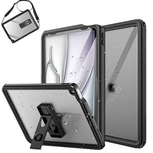 Ayoii iPad Air 11C` hP[X (M3/M2A2025/2024) iPad Air 5/4 hP[X 10.9C`Ή IP68h ϏՌ Touch IDΉ ߉\X^hƃXgbvt h ho C j oR