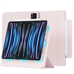 ベルモンド 旧型 iPad Pro 11インチ 用 ケース マグネット 磁気吸着 スマート カバー ペン収納 薄型 軽量 プロ11 第4世代 / 第3世代 / 第2世代 (2022 / 2021 / 2020) B1115#4 グレイッシュピンク