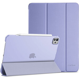 ProCase iPad Pro 11C` P[X M4 (2024N 5) p (A2836 A2837 A3006) X ϏՌ O܂ X^h X}[gJo[ - Cgp[v