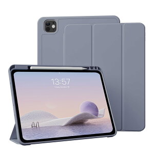 KenKe iPad Pro 11C` P[X 2024 (M4A5)p y ^ h~ _炩VR obNJo[ TPUގ y[ P[X Apple Pencil ProCX[dΉ 3iK܂݉X^h 