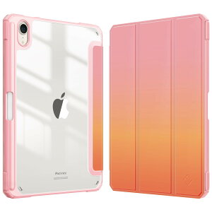 Fintie for iPad Mini 7 P[X (A17 Pro 2024) / iPad Mini 6 P[X 2021 8.3C` 7/6 obNJo[ Pencil [\ Pencil CX[dΉ O܃X^h X[v@\ y ^ h~ P