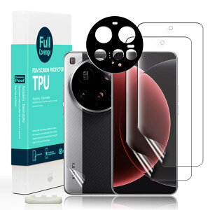 Ibywind Xiaomi 15 Ultra 5G TPU�t�B���� 2 ���n�C�h���Q���t�B���� �K�C�h�g�t�� �����Y�J�o�[�i1���j �w�ʃV�[�g�i1���j �D��Ă���e�͐��Ə_�TPU�f�ޕی�V�[�g �y�S�ʋz���z�y�C�A�[���z�y
