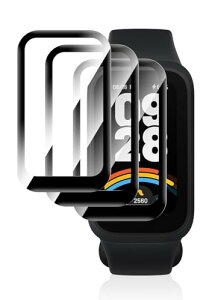Maxku Xiaomi Smart Band 9 Active �ی�t�B���� �V���I�~ �X�}�[�g�o���h9 Active �t���ی�t�B���� Xiaomi Band 9 Active �ی�t�B���� PET������ �Y�f�@�� �ȖʑΉ� �_�炩�� �d�x4H �C�A�[�� �w��h�~ ��U