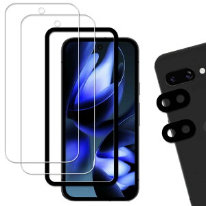 HUAKE Google Pixel 9a KXtBy(2)KXtB {(2)JtB{KChgtzKXtB Google Pixel 9a p YɎqfސ  KX wh~ t ی tB 