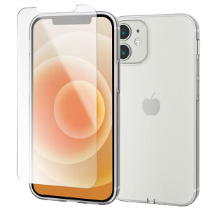 yP[XEtBZbgz GR iPhone 12 mini \tgP[X Qi[dΉ ɂ KXtBt NA GRKi ȈՃpbP[W PMWA20AUCTCR