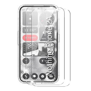 �y2���Z�b�g�zFor Nothing Phone (2a) �K���X�t�B���� �ی�t�B���� �yMoahsiuny�z���{���Ɏq�� ���d�x9H �C�A�h�~ �h�w�� �ϏՌ� ��U�h�~ �\��t���ȒP ��ʑN�₩ �����z��