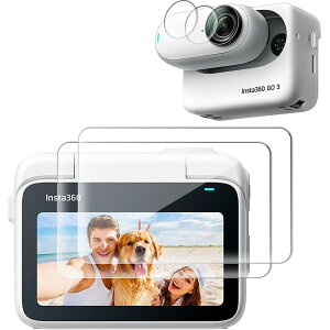 For Insta360 Go3 pیtBy4ztیtB ȖʑΉߗ CA[ LYh~ Uh~ ϏՌ For Insta360 Go3 p یtBRuiMi