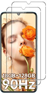 (2������)For OUKITEL WP18Pro �ی�t�B���� �����K���X�t�B���� �yHNWEIWEI�z �t���ی�t�B���� ����0.3mm 2.5D �d�x9H �S�ʕی� �ώw�� ������ �����ߗ� ���{���Ɏq�f�ލ̗p ��U�h�~���� OUKITEL WP18Pro