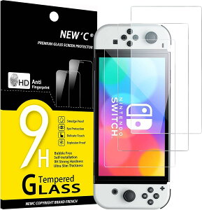 NEW'C 3 KXtB Nintendo Switch (OLEDf) pKXtیtB ȂAϋv9HdxACAȂ