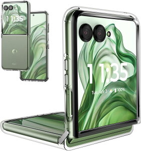 For Motorola Razr 50 Ultra �P�[�X ����TPU Moto Razr 50 Ultra �J�o�[ �ی�P�[�X ���^ �V�F�� �ϏՌ� �w��h�~ �Ռ� �z�� �C�菝�h�~�yShron�z�i�N���A�j