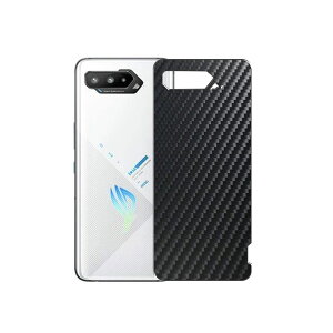 �� Sukix �w�ʕی�t�B���� �A ASUS ROG Phone 5s ZS676KS ������ �u���b�N �J�[�{���� TPU �ی�t�B���� �w�� �t�B���� �X�L���V�[�� �w�ʕی� �w�ʃt�B�����i�� �K���X�t�B���� �����K���X �K���X