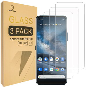 Mr.Shield Nokia 8.3 5G�p [�����K���X] [�d�x9H�̓��{�K���X] �X�N���[���v���e�N�^�[ �ꐶ�����i [3���p�b�N]