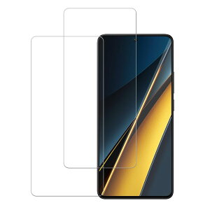 Xiao mi Poco X6 Pro 5G �K���X�t�B�����A6.67 inch�A�������ߗ��A3D Touch�A�w��h�~�A �d�x9H�����K���X�A�X�N���[�����j������̂�ی�ł��܂��B�y2���Z�b�g Xiao mi Poco X6 Pro 5G�t���ی�t�B�����z