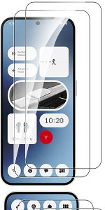 (2)For Nothing Phone (2a) یtB KXtB yHNWEIWEIz tیtB 0.3mm 2.5D dx9H Sʕی ώw  ߗ {Ɏqfލ̗p Uh~ Nothing Phone