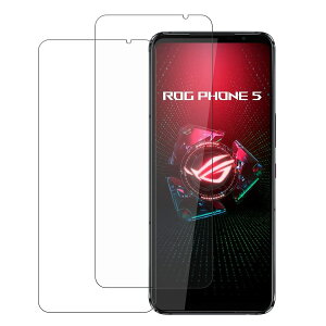 Asus ROG Phone 5 �K���X�t�B�����A�������ߗ��A3D Touch�A�w��h�~�A �d�x9H�����K���X�A�X�N���[�����j������̂�ی�ł��܂��B�y2���Z�b�g Asus ROG Phone 5�t���ی�t�B�����z (6.78 Inches)