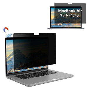 ShinKin `h~tB Macbook Air 13.6 C` (2022-2025AM2AM3AM4)p XN[یtB CvCoV[XN[veN^[ }Olbg u[Cgh~ XpCh~ h~ O