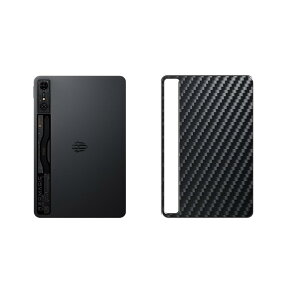 二枚 Sukix 背面保護フィルム 、 REDMAGIC Nova Pad 10.9インチ タブレット 向けの ブラック カーボン調 TPU 保護フィルム 背面 フィルム スキンシール 背面保護 背面フィルム(非 ガラスフィルム 強