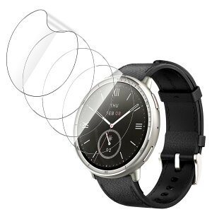 �y4���Z�b�zFor Amazfit Active 2 �t�B���� Mosasa Amazfit Active 2 �ی�t�B���� 24���Ԏ����C���Z�p �_�炩���C�A�[�� �w��h�~�����x ��U�h�~ ���˒ጸ