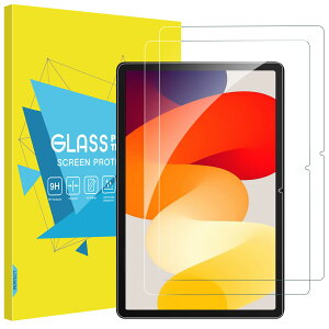 TiMOVO Redmi Pad SE 11�C���` �t�B���� 2���Z�b�g 11�C���` 2023 Redmi Pad SE �K���X�t�B���� Redmi Pad SE �����K���X�ی�t�B���� �^�u���b�g�t�B���� �����x �����^ �����ߗ� �\�t�ȒP �C�A�[�� �w��h