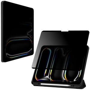 LOE(G) 360x }Olbg `h~tB iPad Pro 13C` (M4, 2024) p vCoV[tB^[ ȒP u[CgJbg یtB ˖h~ ㉺Êh~