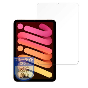 MotoMoto フィルム Apple iPad mini (第6世代 ・ 2021年発売モデル) 用 保護フィルム ブルーライトカット 反射低減 日本製