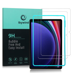 Ibywind Samsung Galaxy Tab S9/Tab S10 FE 11C` KXtB 2 یtB KChgti1j ϏՌdx 9H KXtB 菝h~tBy炩ȎGzyCA[zyw