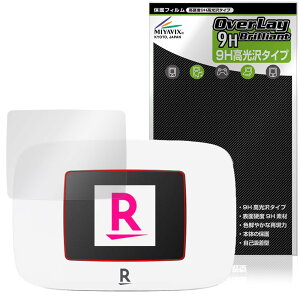 �~���r�b�N�X Rakuten WiFi Pocket Platinum �Ή� �ی� �t�B���� ���d�x 9H ���� PET�� �����K���X�����̍d�x ���{��