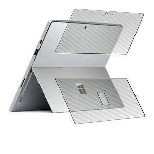 ClearView Microsoft Surface Pro 7+ /Surface Pro 7 12.3インチ用 カーボン調 背面保護フィルム 日本製