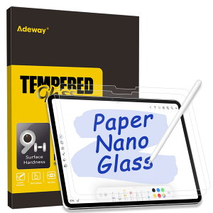 Adeway iPad Air 13C`ʕیtBi2025 M3 & 2024 M2j- ݁`p}bgKXA\ʁAA`OAAȒPCXg[AApple PencilΉA2pbN