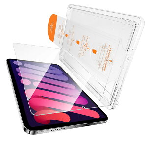 VENINGO ガラスフィルム iPad mini7 iPad mini6 フィルム 自動的に貼り付け 米軍MIL規格 落下保護 気泡ゼロ 滑らかな手触り 指紋防止 iPad mini7(A17 Pro)第7世代 2024用/iPad mini6 用 iPad mini 第6世代 用 強化