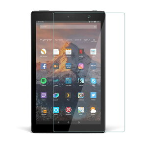 For Fire HD 10 2017 / 2019 (2021NfɓKp܂) KXtB t@C[HD 10 i2019Nf/2019NLbYf/2017Nfj tی십KXtB yELMKz{fވɎq
