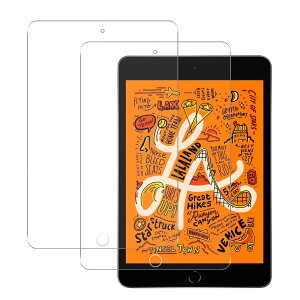 Huy ipad mini5 2019 / ipad mini4 �t�B�����y2���Z�b�g�z �\�ʍd�x9H iPad mini 5 / iPad mini 4 �ی�t�B���� �����^�b�`�\�t�� �C�A�[�� �Ռ� iPad �~�j5 / iPad �~�j4 �p�� �K���X�t�B���� ���N���A�ȉ掿 ����