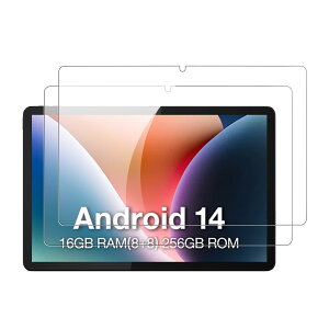【2枚セット】For AGM PAD T2 / P2 / P2 Active 用 フィルム ガラスフィルム【KONXISA】タブレット 11インチ ガラス保護フィルム 高透過率 防水 耐油 指紋防止 2.5D 9H硬度 傷防止 飛散防止 自動吸着 保護