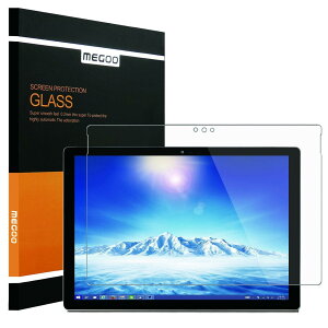 MEGOO Microsoft Surface 3 �ی�t�B���� ����2.5D 99%���ߗ� �w��h�~ �C�A���X [�����K���X] �t���ی�t�B���� - 10.8 �C���`