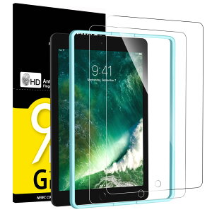 NEW'C 2 iPad 9.7i2018/2017fjpAiPad 6 pAiPad 5 pAiPad Pro 9.7 pAiPad Air 2 / iPad Air p KXtB KXtیtB yȂ/9Hdx/0.33mmz