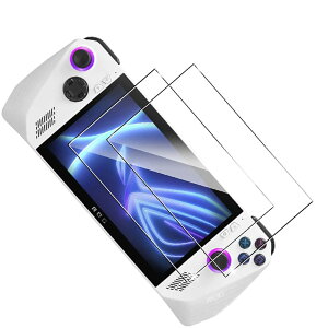 �y2������zFor ASUS ROG Ally �K���X�t�B���� �Ή� �t�B���� ���Ɏq�� ���d�x9H �h�w�� �ϏՌ� ��U�h�~ �����ߗ� 2.5D ���E���h�G�b�W���H �����z�� ASUS ROG Ally �p �t���ی�t�B����