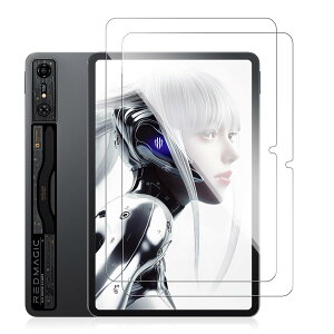 CeiLarv For REDMAGIC Nova フィルム redmagic nova gaming tablet 対応 10.9インチ 強化ガラス【2枚セッ】反射低減 高透過率 高感度タッチ 9H REDMAGIC Nova ゲーミング タブレット 用 旭硝子 液晶保護 飛散防止