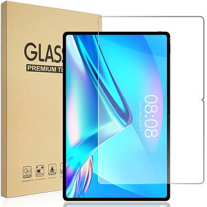 RuiMi FOR TECLAST T40 Plus �p�̃K���X�t�B���� FOR TECLAST T40 Plus �p�̉t���ی�t�B���� �����K���X�t�B���� ���{���f�ވ��Ɏq�� 99% �̓��ߐ� 2.5D ���E���h�G�b�W���H �ɏ�̃^�b�`�� 0.33mm���� �d�x9