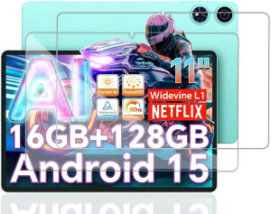 【2枚セッ】For Teclast P50AI/T50 Max/P50/ODEA A11/T50HD/ODEA S11 11インチ 強化ガラスフィルム【JYJIEJIE】日本旭硝子製 HD高透過率 高光沢 傷に強い 気泡防止 耐指紋 硬度9H 自動吸着 2.5Dラウンドエッジ加