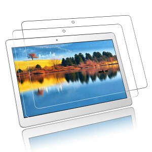 【二枚入り】 FOR docomo Dtab d-01H/ FOR Huawei Mediapad M2 10.0 用の ガラスフィルム/日本旭硝子製/硬度 9H FOR docomo Dtab d-01H/ FOR Huawei Mediapad M2 10.0 用の 強化ガラス フィルム 指紋防止/自動吸着/撥水撥油/