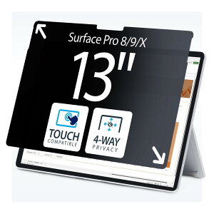 StarTech.com `h~vCoV[tB^[^13C`Surface Pro 8A9AXΉ^283x204mm^4^ȋz^Cv^p60x^^u[CgJbg^^ubg PC یtB 13SP-