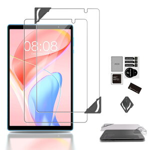 �y2���Z�b�g�zTECLAST P26T �p �t�B���� �ی�t�B���� �����K���X�t�B���� �yNOUKAJU�z 10.1�C���` �^�u���b�g�ی�t�B���� �K���X�t�B���� �t���ی�t�B���� ��U�⏝�ɋ����K���X ���t���t��