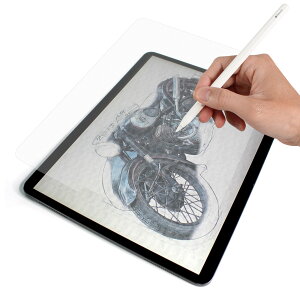 PaperTexture��ʕی�t�B���� iPad Pro 12.9 2020 2018 �C���`�p �A���`�O���A/�}�b�g/���{��/�A�b�v���y���V���Ή�/�L�Y�h�~/PET[1�p�b�N]